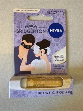Nivea Bridgerton Moisturizing Lip Care - Vanilla Biscuit